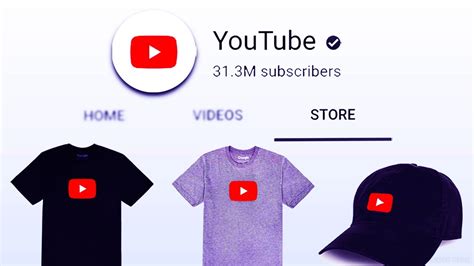 channel store|youtube merchandise store.